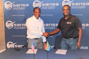 SANSA NASA sign a Deep Space Communications study agreement